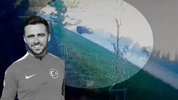 TFF personelinin hayatını kaybettiği feci kaza kamerada
