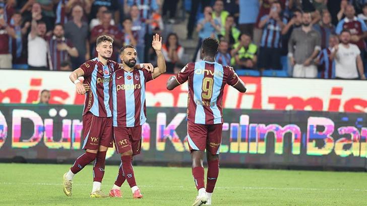 Trabzonspor, Gençlerbirliği'ni 5-0 mağlup etti