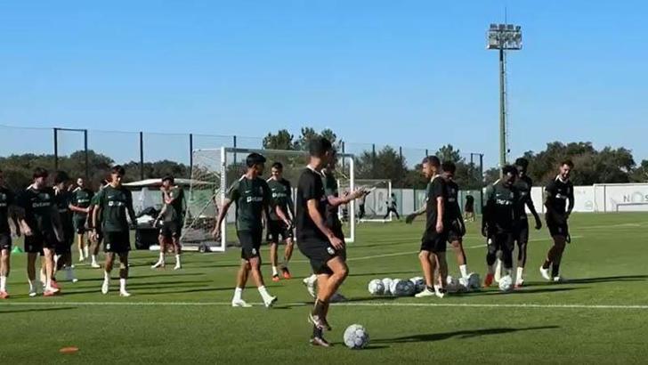 Sporting CP, Galatasaray maçı hazırlıklarını tamamladı