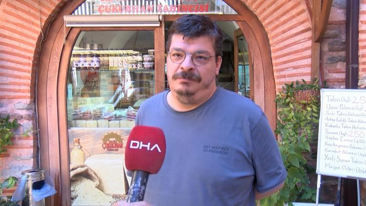Taş değirmende 4 kuşak tahin üretiyorlar
