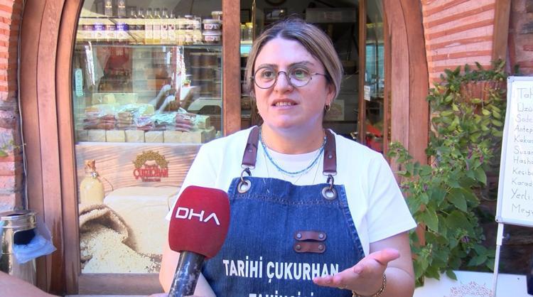 Taş değirmende 4 kuşak tahin üretiyorlar