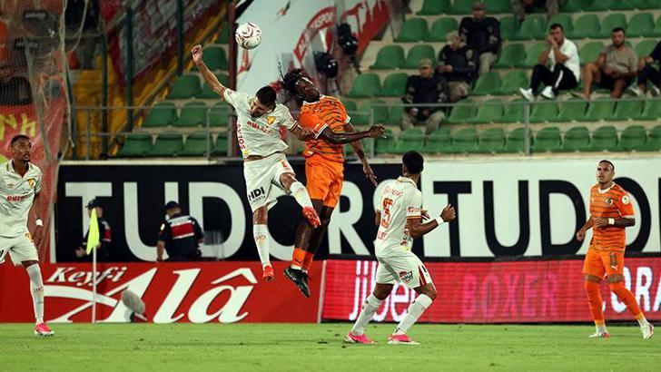 Alanya’da 4 gollü mücadele: Göztepe üstünlüğünü koruyamadı