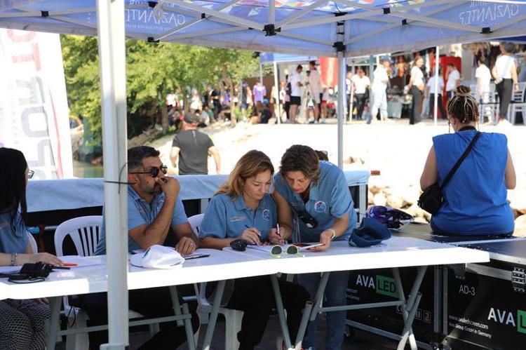 7'nci Uluslararası Rumkale Su Sporları Festivali'nde 4 bin 440 sporcu yarıştı
