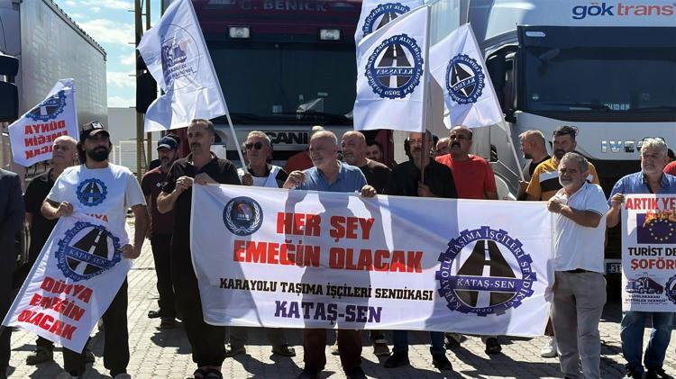 TIR şoförlerinden Schengen vizesi ve özlük hakları açıklaması