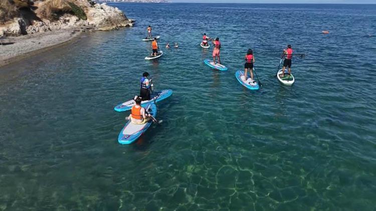 SUP boardda keyif kadar risk de büyük