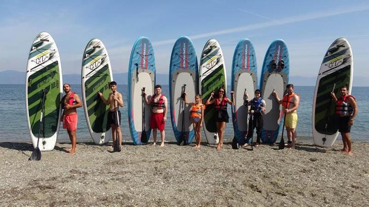 SUP boardda keyif kadar risk de büyük