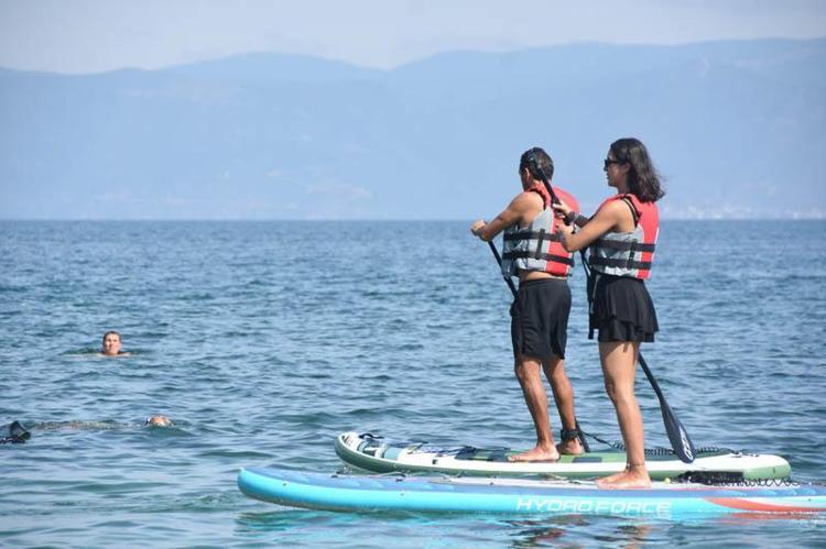 SUP boardda keyif kadar risk de büyük