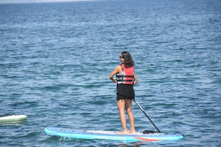 SUP boardda keyif kadar risk de büyük