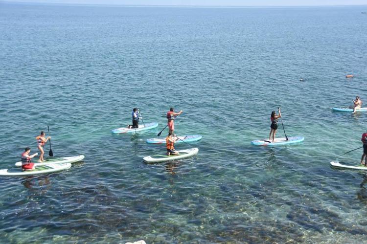 SUP boardda keyif kadar risk de büyük
