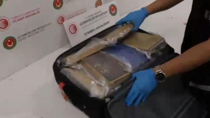 İstanbul Havalimanı'nda 51,5 kilo kokain ele geçirildi