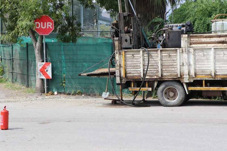 Metan gazı çıkışının yaşandığı bölgede önlem alınldı