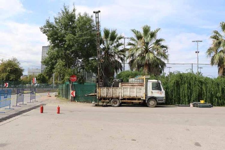 Metan gazı çıkışının yaşandığı bölgede önlem alınldı
