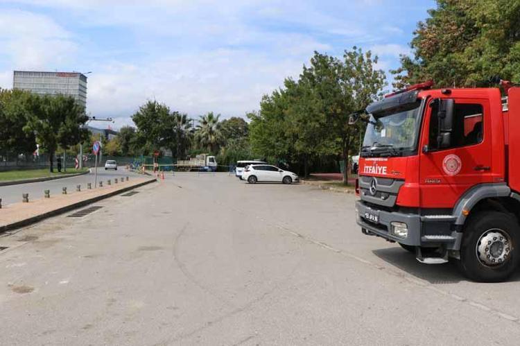 Metan gazı çıkışının yaşandığı bölgede önlem alınldı
