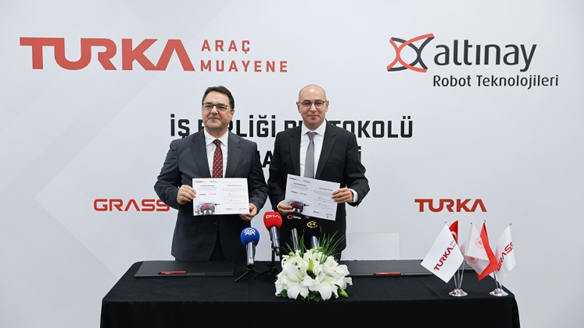 TURKA ile Altınay Robot arasında iş birliği protokolü imzalandı