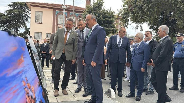 Tekirdağ'da Ertuğrul Fırkateyni şehitleri anıldı