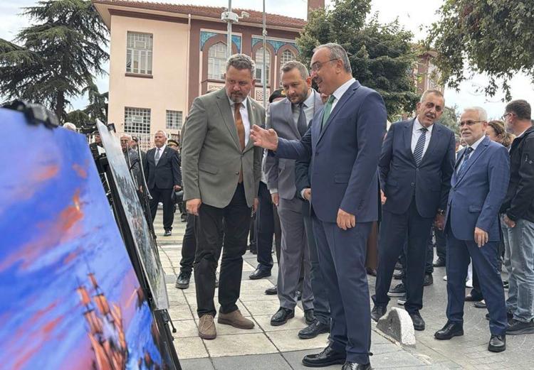 Tekirdağ'da Ertuğrul Fırkateyni şehitleri anıldı