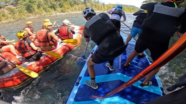 Köprülü Kanyon'da ilk Big SUP deneyimi