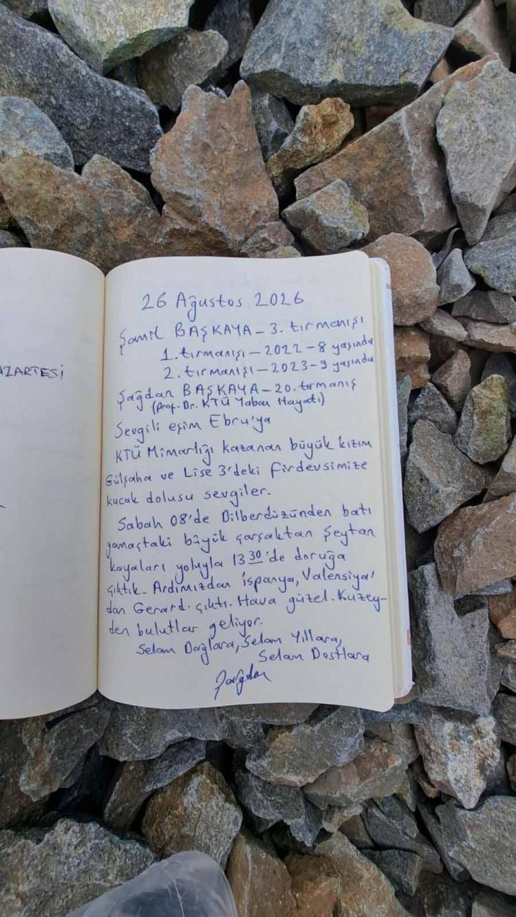 Profesör babası ilham kaynağı; 12’sinde Kaçkar Dağı’nın zirvesine 3’üncü kez tırmandı