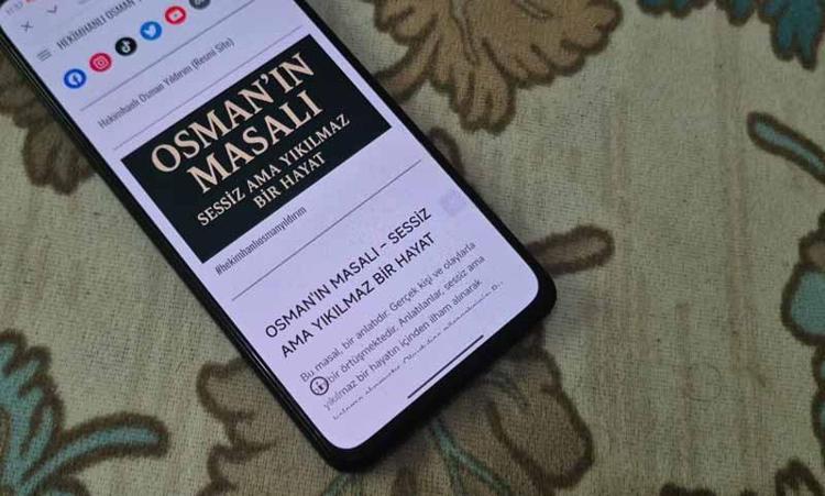 Burnu ile cep telefonu kullanan 'serebral palsili' Osman’ın hedefi kitap yazmak