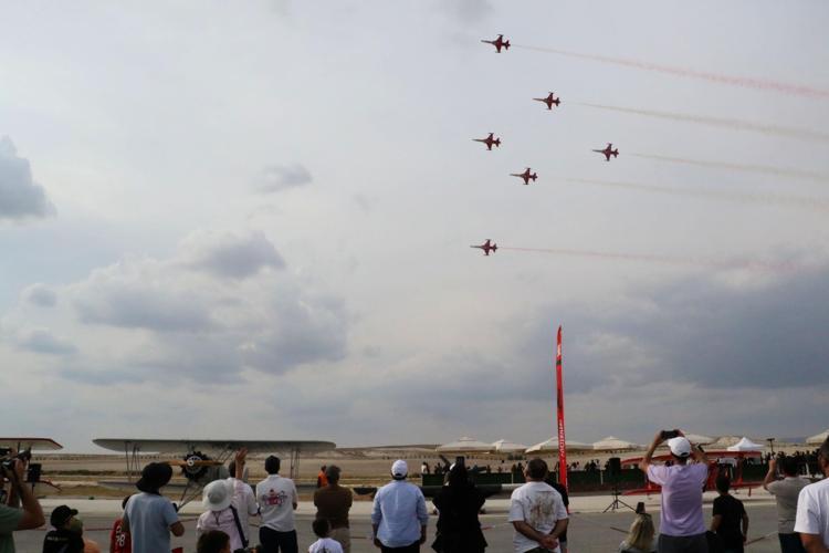 Eskişehir’de gökyüzü şöleni