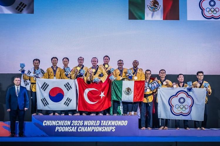 Türkiye, Dünya Taekwondo Poomsae Şampiyonası’nı 3 madalya ile tamamladı