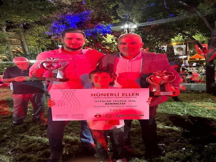 Çömlek ustası babanın izinden dünya şampiyonluğuna