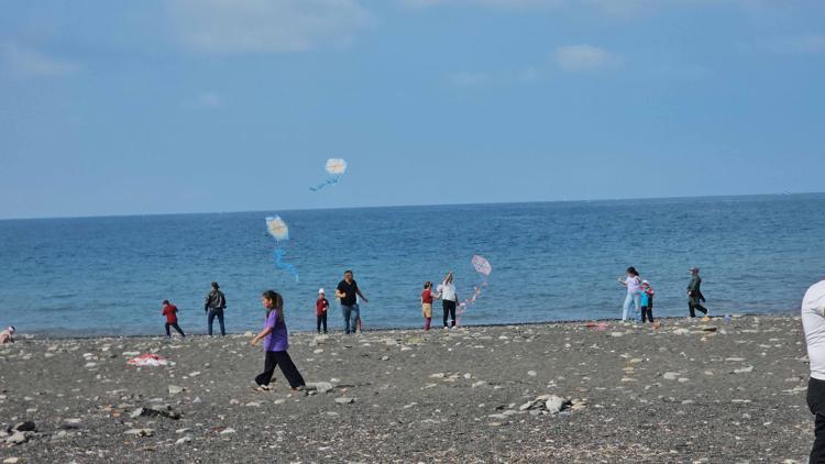 Zonguldak’ta uçurtmalar ‘Filistinli çocuklar’ için uçtu