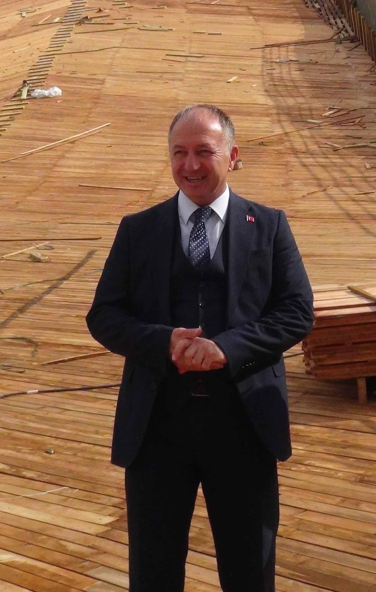 Erzurum'da atlama kulelerinin ahşaba dönüşümü kışa kadar bitecek