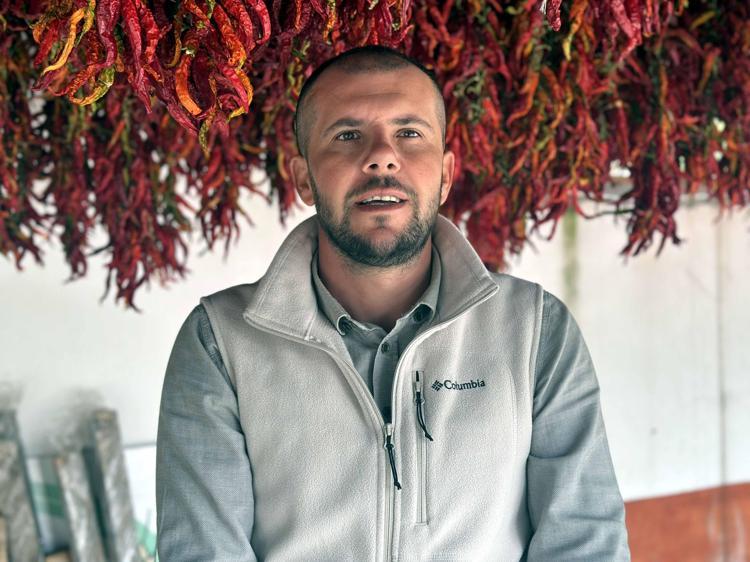 Edirne tava ciğerinin vazgeçilmezi Karaağaç biberinde kurutma dönemi