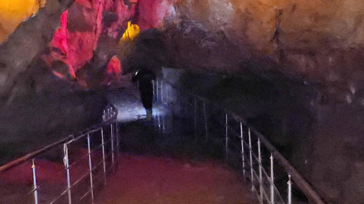Su basan Gökgöl Mağarası ziyarete kapatıldı