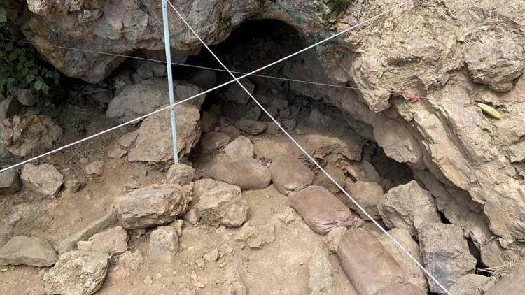 86 bin yıllık İnkaya Mağarası'nda en büyük girişin bulunduğu güney ağzı kazılıyor
