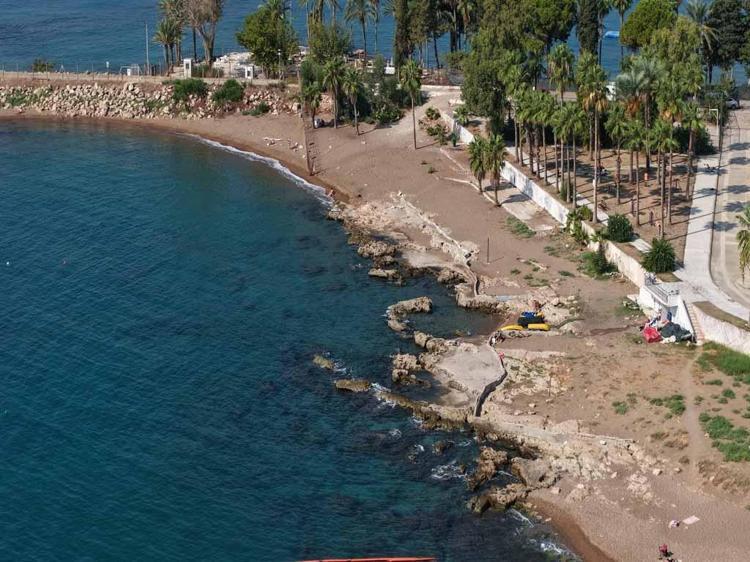 Antalya'nın merkezinde 2 bin 400 yıllık antik liman Magydos