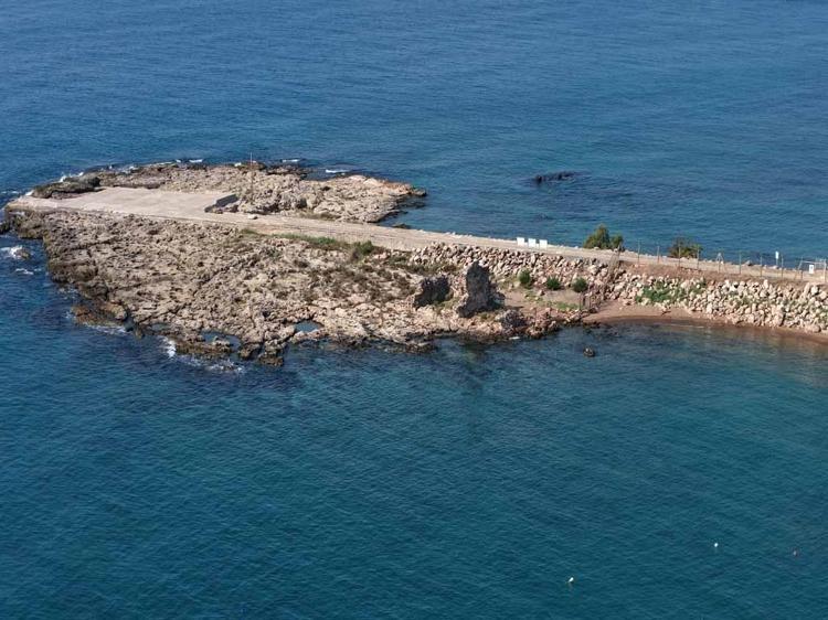 Antalya'nın merkezinde 2 bin 400 yıllık antik liman Magydos