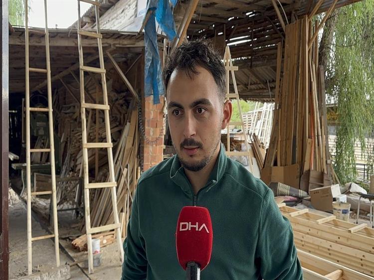 Zeytinde rekolte beklentisi, teknolojiye rağmen ahşap merdivene olan talebi artırdı