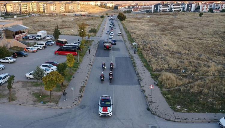 Şehit çocuğu Eyüphan’a TOMA’lı düğün konvoyu