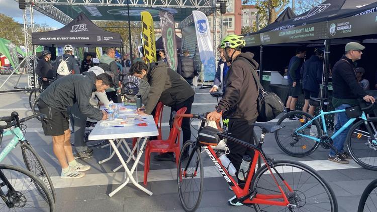 Çanakkale Gran Fondo bisiklet yarışı başladı