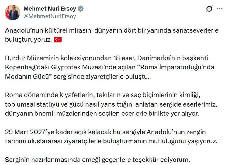 Burdur Müzesi eserleri, Danimarka'da sanatseverlerle buluşacak