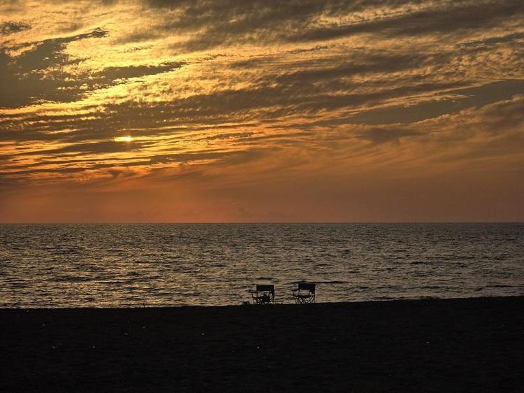Hatay'da kartpostallık gün batımı