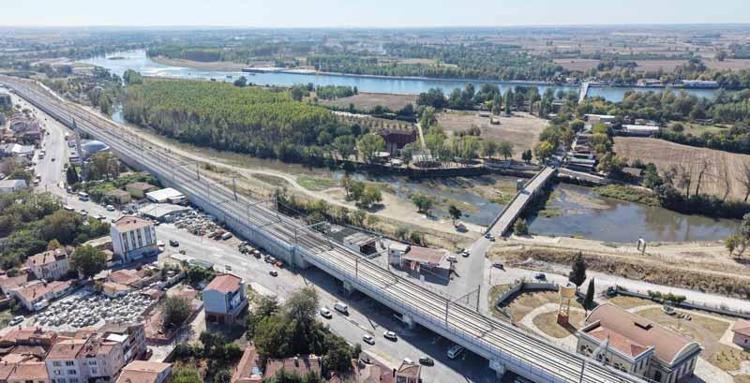 ‘Halkalı-Kapıkule Hızlı Tren Hattı Edirne'nin ticari potansiyelinin gelişmesine katkı sağlar’