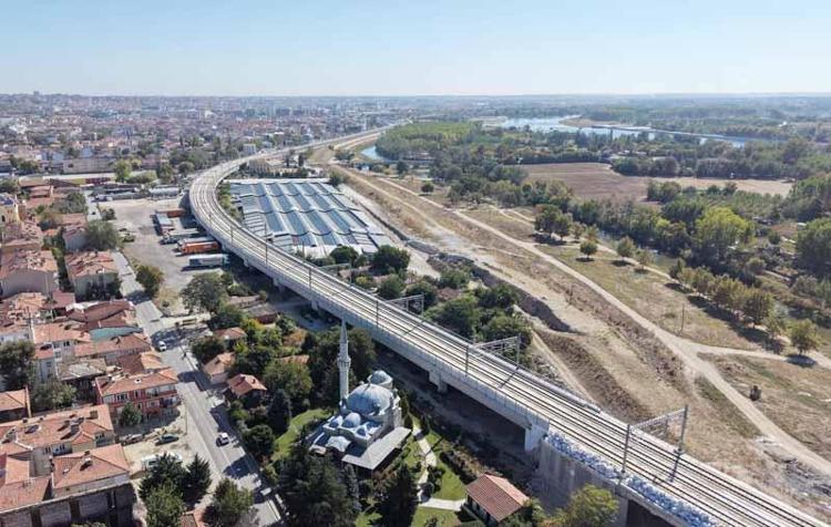 ‘Halkalı-Kapıkule Hızlı Tren Hattı Edirne'nin ticari potansiyelinin gelişmesine katkı sağlar’