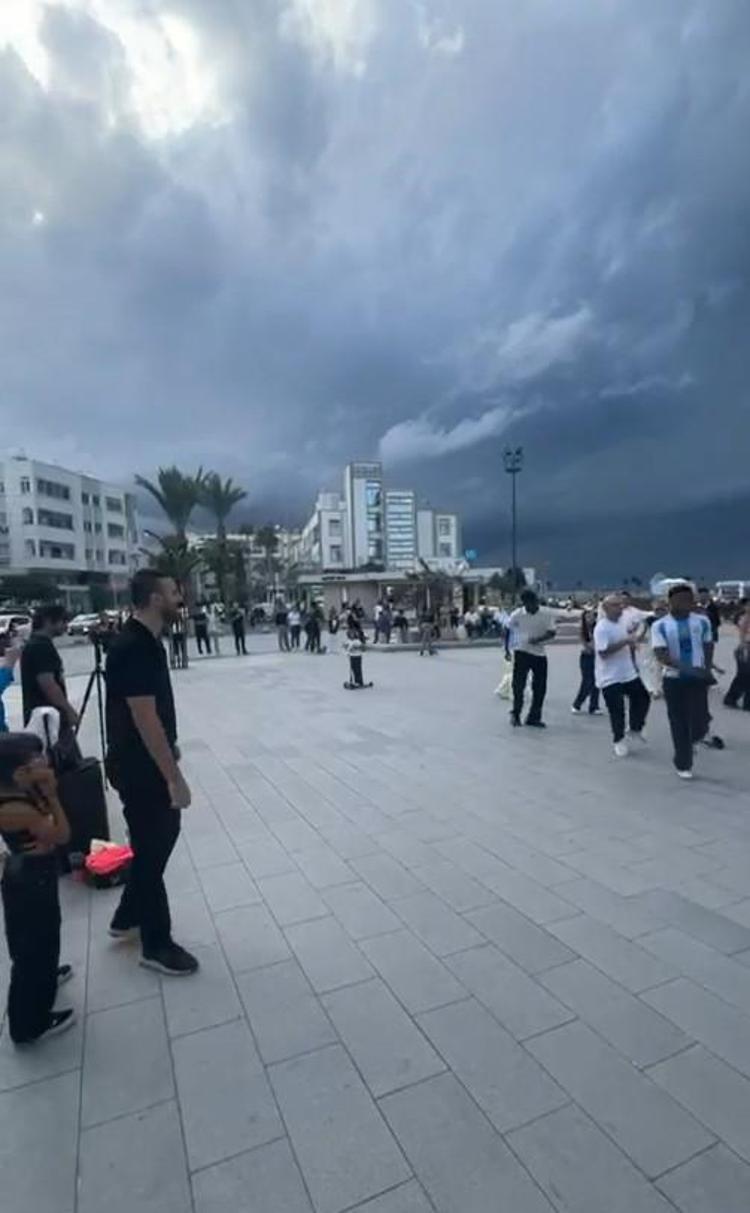 DHA’nın haberinin ardından ünü sınırı aşan 'Salla Dansı’ Girne’den kameraya yansıdı