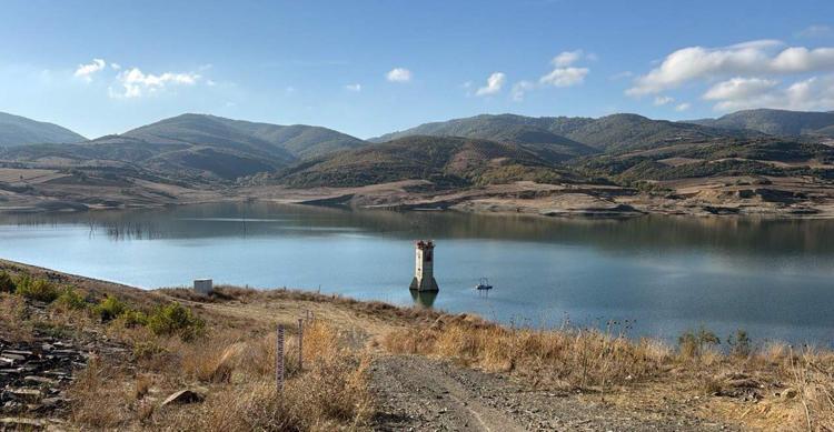 Tekirdağ'da, Naip Barajı'nda doluluk oranı yüzde 11'e çıktı
