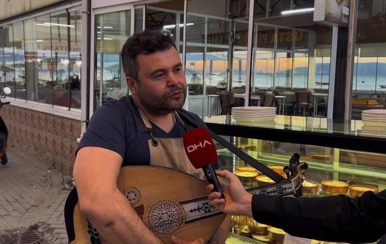 ‘Mozart sütlüsü’ ile müşterilerinin damağına, uduyla da kulaklarına hitap ediyor