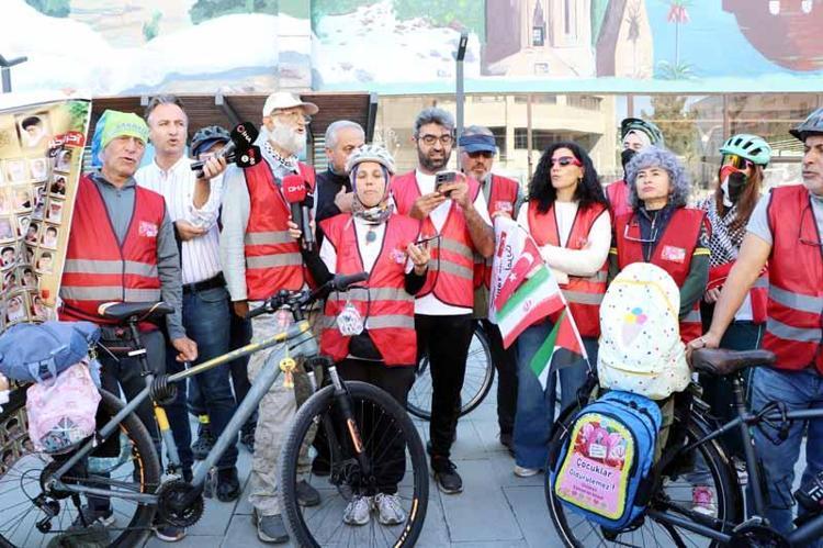 Öldürülen kız çocukları için Diyarbakır'dan İran'a pedal çeviriyorlar