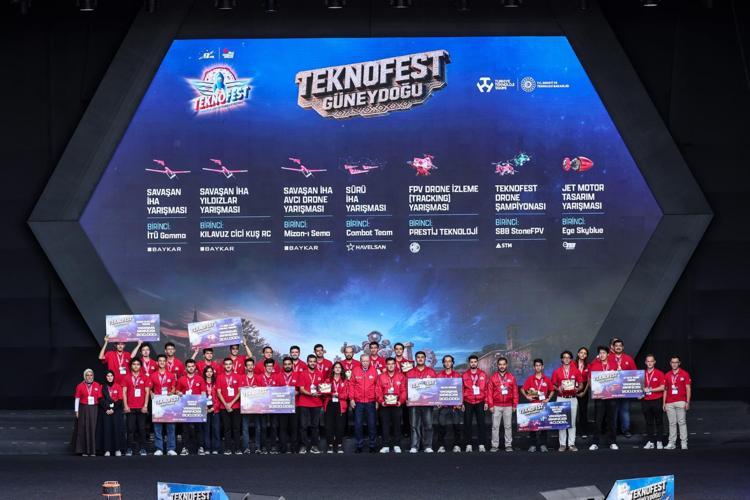 TEKNOFEST Güneydoğu'da İzmir'e 3 birincilik