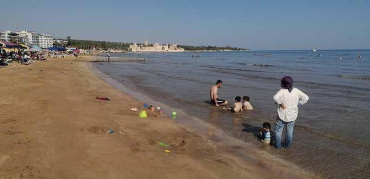 Mersin’de ekim ayında deniz sezonu devam ediyor