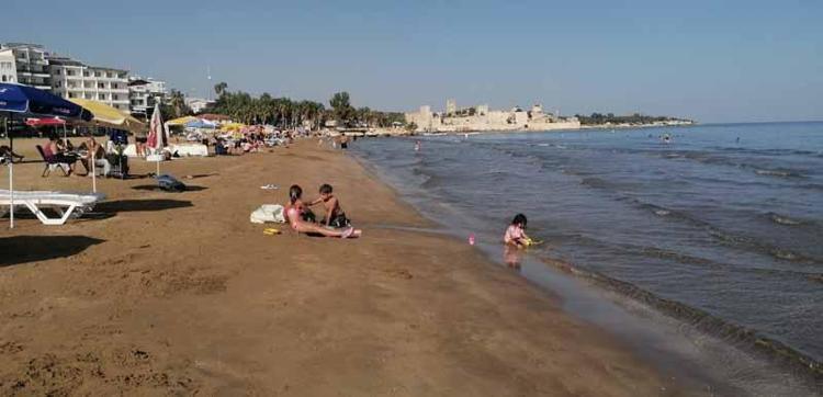 Mersin’de ekim ayında deniz sezonu devam ediyor