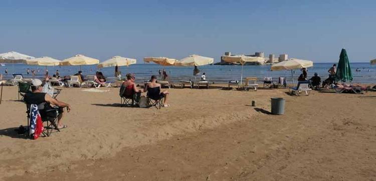 Mersin’de ekim ayında deniz sezonu devam ediyor