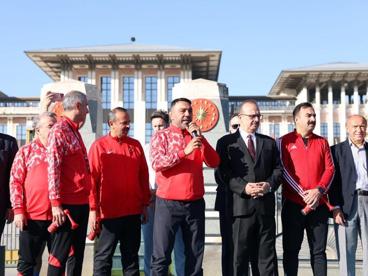 Ankara’da ‘Cumhurbaşkanlığı Yarı Maratonu’ coşkusu