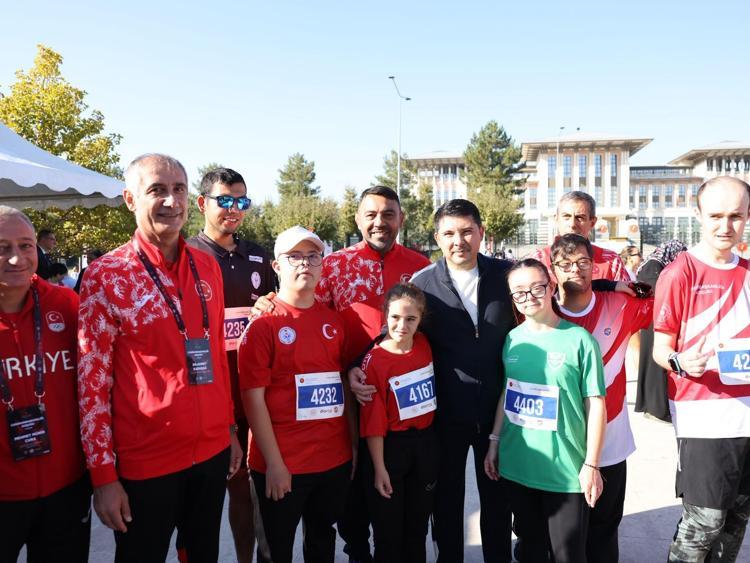 Ankara’da ‘Cumhurbaşkanlığı Yarı Maratonu’ coşkusu